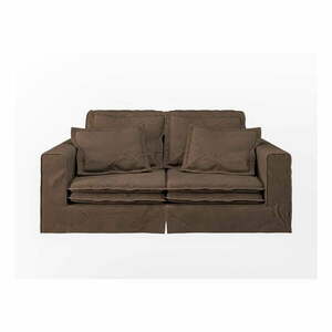 Ciemnobrązowa sofa 196 cm Nora – Ropez obraz