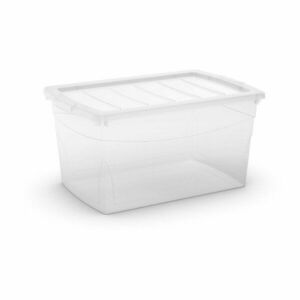 Plastikowy pojemnik z pokrywką 58, 5x39x30 cm Omnibox L – KIS obraz