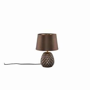 Brązowa lampa stołowa (wys. 27 cm) Ariana – Trio obraz