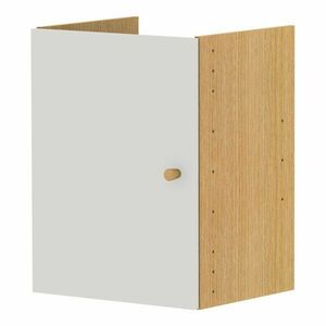Szary element regału modułowego 33x43, 5 cm Z Cube – Tenzo obraz