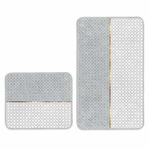 Szare dywaniki łazienkowe zestaw 2 szt. 60x100 cm – Mila Home obraz