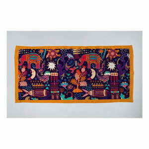 Szal damski Madre Selva Electric Animals, 70x50 cm obraz