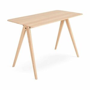 Biurko z litego drewna dębowego 60x120 cm Ava – Gazzda obraz