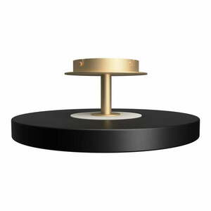 Czarna lampa sufitowa LED z metalowym kloszem ø 43 cm Asteria Up – UMAGE obraz
