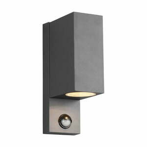 Kinkiet zewnętrzny z czujnikiem ruchu (wys. 22 cm) Roya – Trio obraz