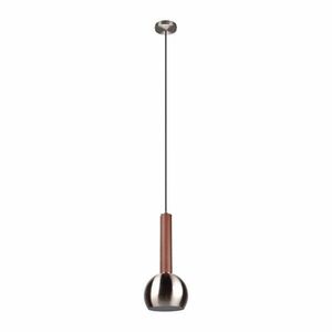 Szara lampa wisząca Ciliana – CINQUE obraz