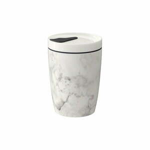 Biały porcelanowy kubek termiczny Villeroy & Boch Like To Go, 290 ml obraz