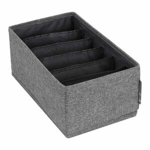 Szary organizer do szuflady z przegródkami Bigso Box of Sweden Drawer, 16, 5x11 cm obraz