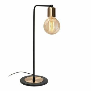 Lampa stołowa w czarno-brązowym kolorze (wysokość 52 cm) Harput – Opviq lights obraz
