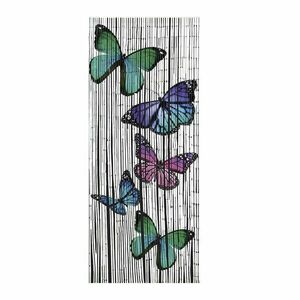 Bambusowa zasłona do drzwi 200x90 cm Butterflies – Maximex obraz