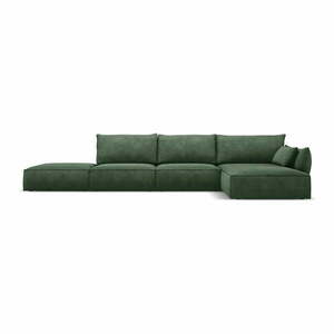Ciemnozielony narożnik (prawostronny) Vanda – Mazzini Sofas obraz