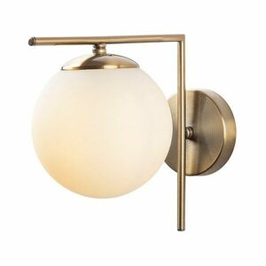 Kinkiet w biało-złotym kolorze ø 15 cm Antique – Opviq lights obraz