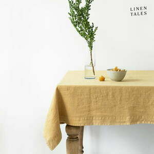 Lniany obrus 140x140 cm – Linen Tales obraz