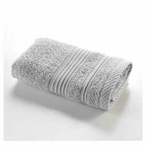 Jasnoszary bawełniany ręcznik frotte 30x50 cm Tendresse – douceur d'intérieur obraz
