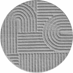 Jasnoszary okrągły dywan ø 120 cm Art – Ayyildiz Carpets obraz