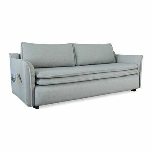 Jasnoszara rozkładana sofa Miuform Charming Charlie obraz