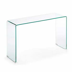 Szklana konsola 40x125 cm Burano – Kave Home obraz
