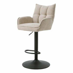 Kremowe hokery z regulowaną wysokością zestaw 2 szt. Marilla – Unique Furniture obraz
