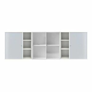 Biała komoda ścienna Hammel Mistral Kubus, 206 x 69 cm obraz