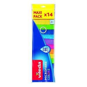 Ścierki z mikrowłókna zestaw 14 szt. Colors – Vileda obraz