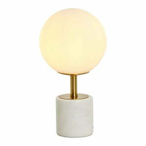 Biała lampa stołowa (wysokość 35 cm) Medina – Light & Living obraz