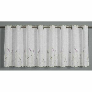 Biała firanka 135x45 cm Lavender – Sehlbach obraz