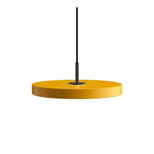 Lampa wisząca LED w kolorze ochry z metalowym kloszem ø 31 cm Asteria Mini – UMAGE obraz