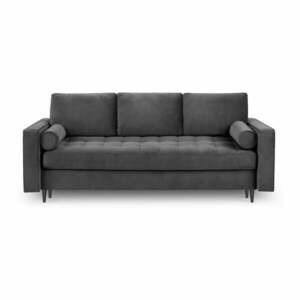 Ciemnoszara rozkładana sofa Milo Casa Santo obraz