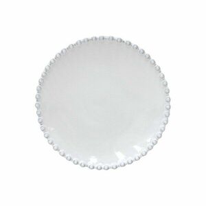 Biały kamionkowy talerz na pieczywo Costa Nova Pearl, ⌀ 17 cm obraz