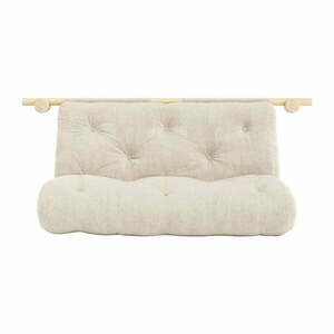 Kremowa sztruksowa rozkładana sofa 135 cm Hooked – Karup Design obraz