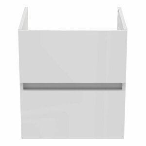 Biała wisząca szafka pod umywalkę 50x55 cm Eurovit+ – Ideal Standard obraz
