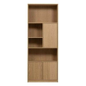 Regał modułowy w dekorze dębu 77x199 cm Modulair – vtwonen obraz
