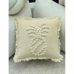 Bawełniana poszewka na poduszkę 43x43 cm Seashells – Mioli Decor obraz