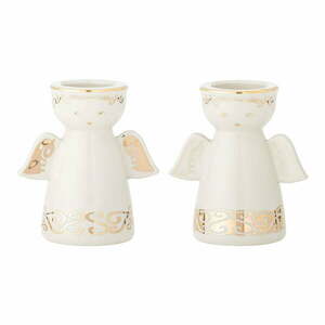 Kamionkowe świeczniki na świeczkę typu tealight zestaw 2 szt. Faella – Bloomingville obraz