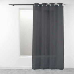Antracytowa firanka 140x280 cm Telma – douceur d'intérieur obraz