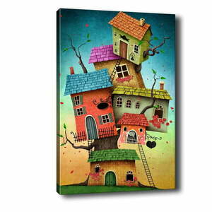 Obraz Tablo Center Tree Houses, 40x60 cm obraz
