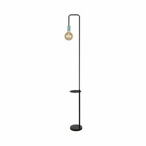 Zielono-czarna lampa stojąca (wysokość 176 cm) Viper – Candellux Lighting obraz