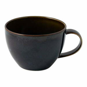 Ciemnoniebieski porcelanowy kubek do cappuccino 247 ml Crafted Denim – like | Villeroy & Boch obraz
