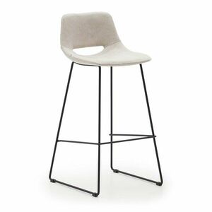Beżowy hoker (wysokość siedziska 76 cm) Zahara – Kave Home obraz