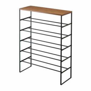 Czarna metalowa szafka na buty Tower – YAMAZAKI obraz