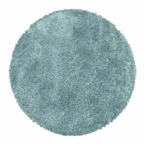 Niebieski okrągły dywan ø 160 cm Fluffy – Ayyildiz Carpets obraz