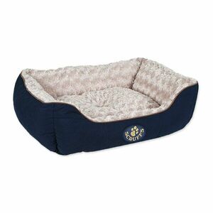 Ciemnoniebieskie pluszowe legowisko dla psa 50x60 cm Scruffs Wilton M – Plaček Pet Products obraz