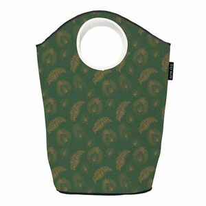 Zielony kosz Butter Kings Boho Leaves, 60 l obraz