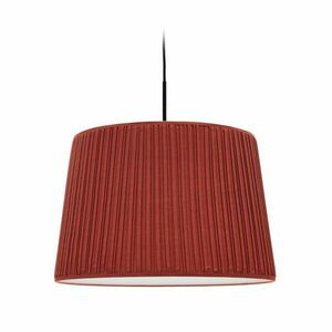 Czerwony tekstylny abażur ø 50 cm Guash – Kave Home obraz