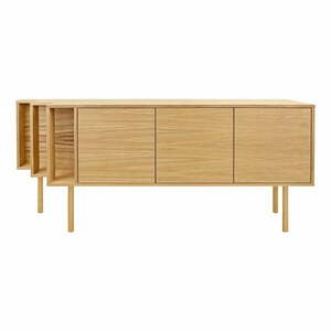 Komoda w dekorze dębu w naturalnym kolorze 189x65x44 cm Shift – Woodman obraz