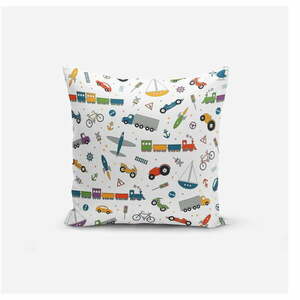 Poszewka na poduszkę dziecięcą Child Vehicles – Minimalist Cushion Covers obraz