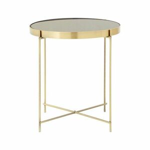 Szklany okrągły stolik ø 43 cm Allure – Premier Housewares obraz