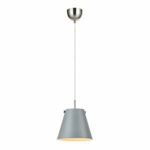 Szara lampa wisząca Markslöjd Tribe, ø 30 cm obraz