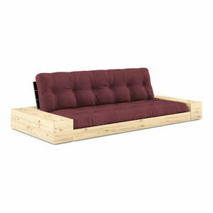 Bordowa rozkładana sofa 244 cm Base – Karup Design obraz