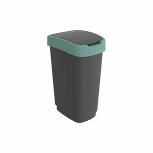 Kosz na śmieci z tworzywa sztucznego z recyklingu 50 L Twist − Rotho obraz